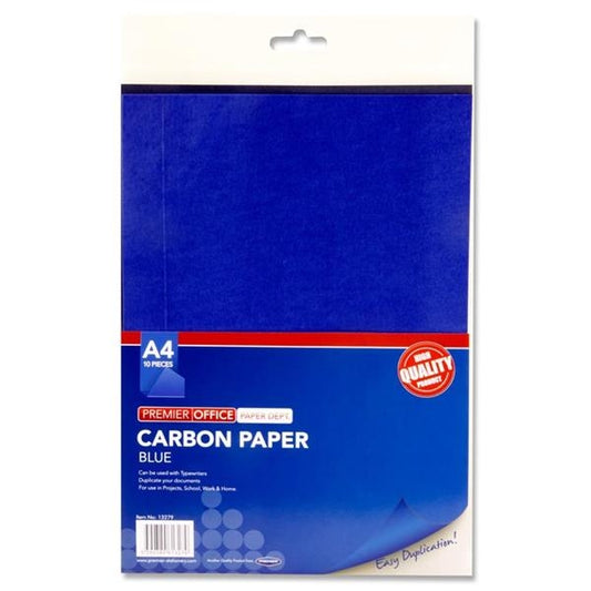 Carbon Paper Blue A4 PK10