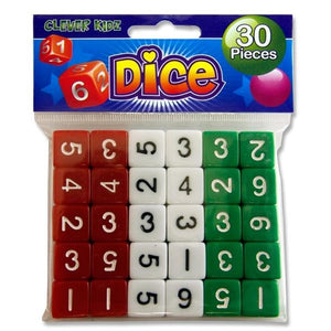 CLEVER KIDZ DICE- NUMBERS