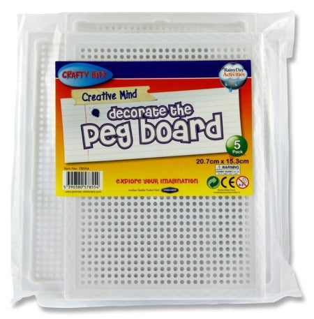 Learn Numbers & Patterns Peg Boards