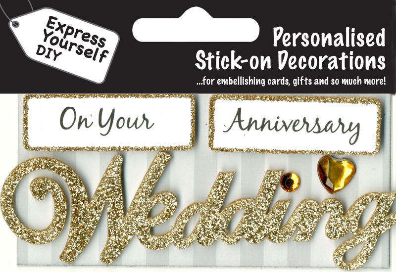 TOPPERS- WEDDING (GOLD)