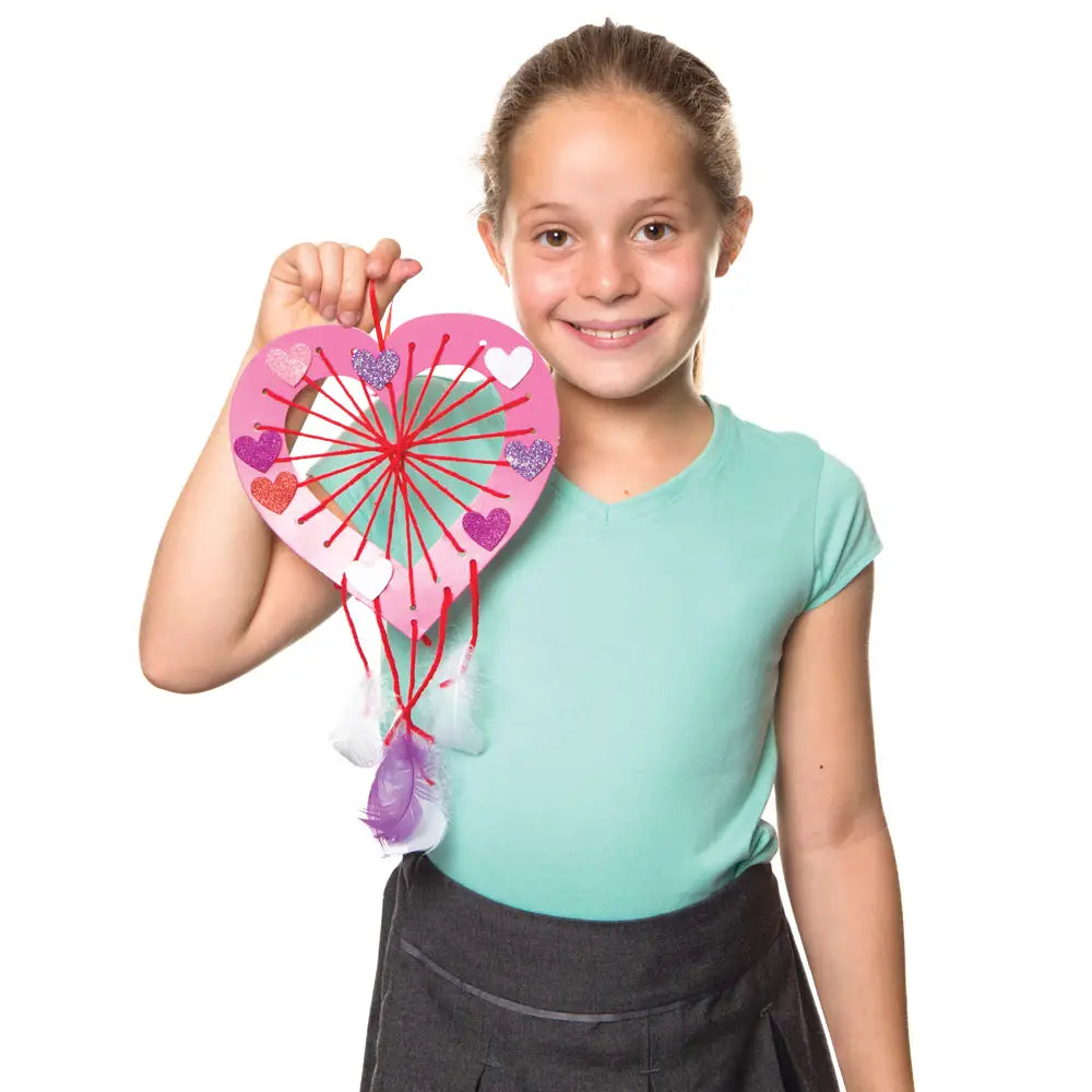 Heart Dreamcatcher Kits (Pack Of 4)