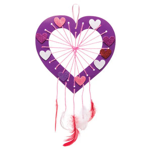 Heart Dreamcatcher Kits (Pack Of 4)