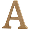 Letter, A 8 cm, thickness 1.5 cm, 1 pc, MDF