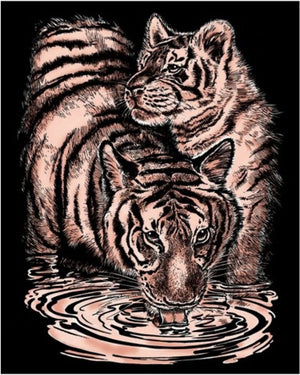 Artfoil Copper - Tiger & Cub