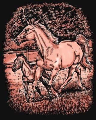 Artfoil Copper - Horse & Foal