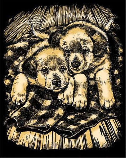 Artfoil Gold - Puppies