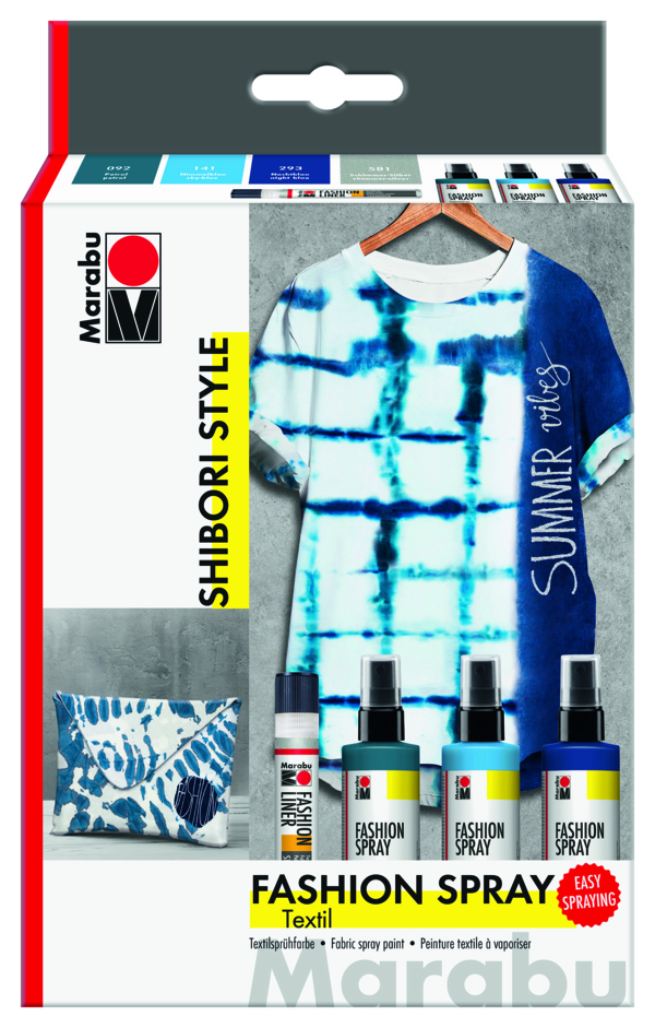 Marabu Fashion Spray Trend Set Shibori Style