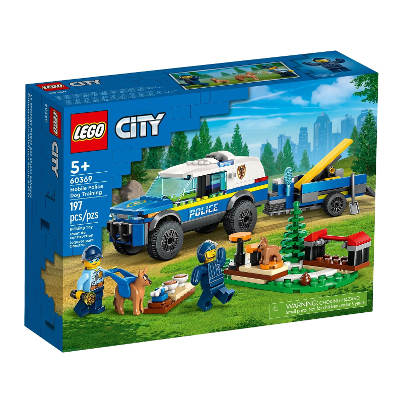 Lego Mobile Police Dog Training