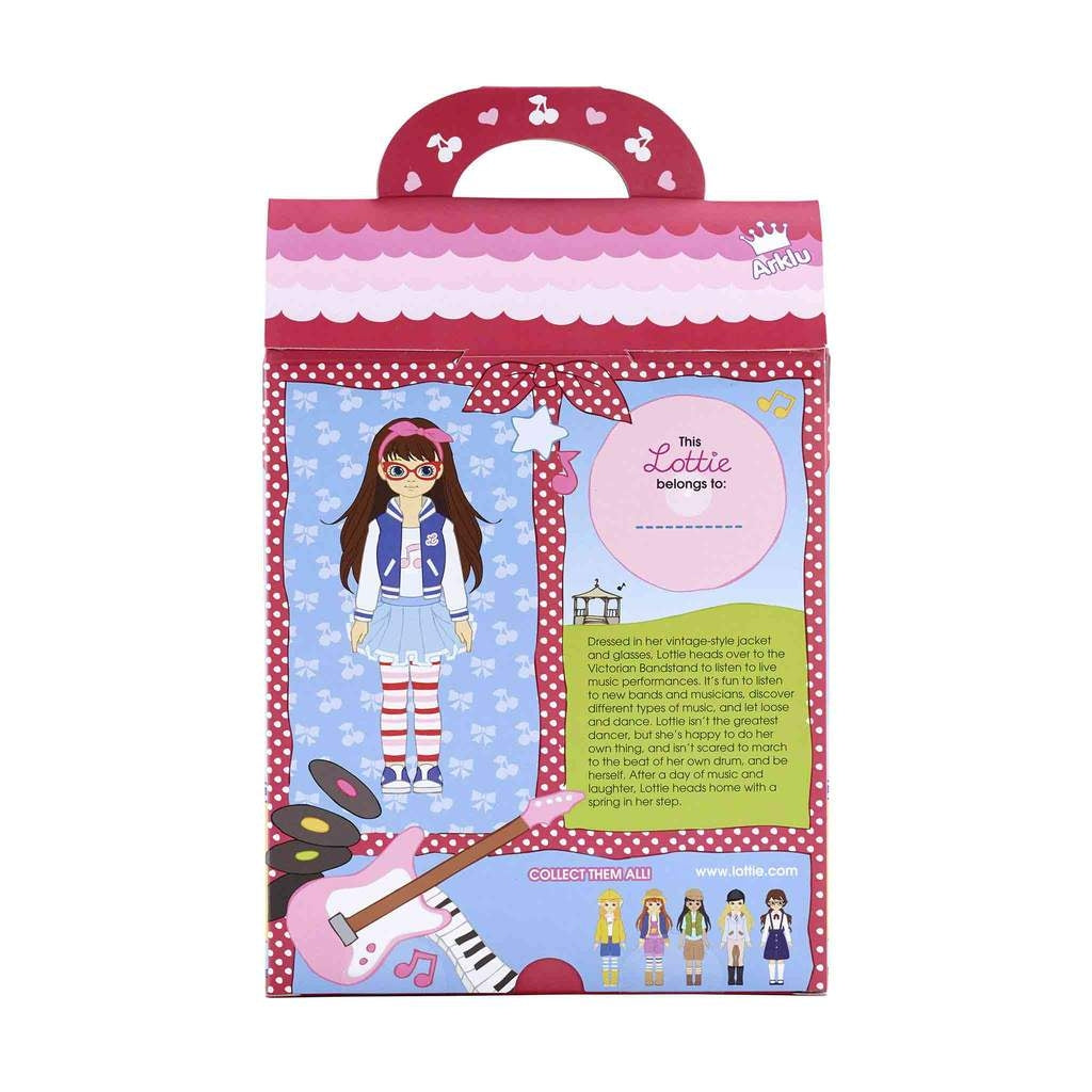 Lottie Doll - Rockabilly Doll with Glasses