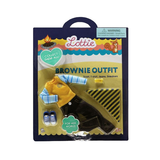 LOTTIE DOLL ACCESSORY- BROWNIE OUTFIT