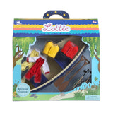 LOTTIE DOLL ACCESSORY- BROWNIE CANOE