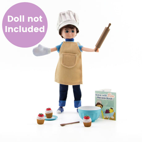 Lottie Doll Accessories - Cake Bake Lottie Doll Clothes