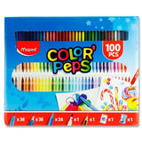 Maped 100pce Colorpeps Colouring Kit