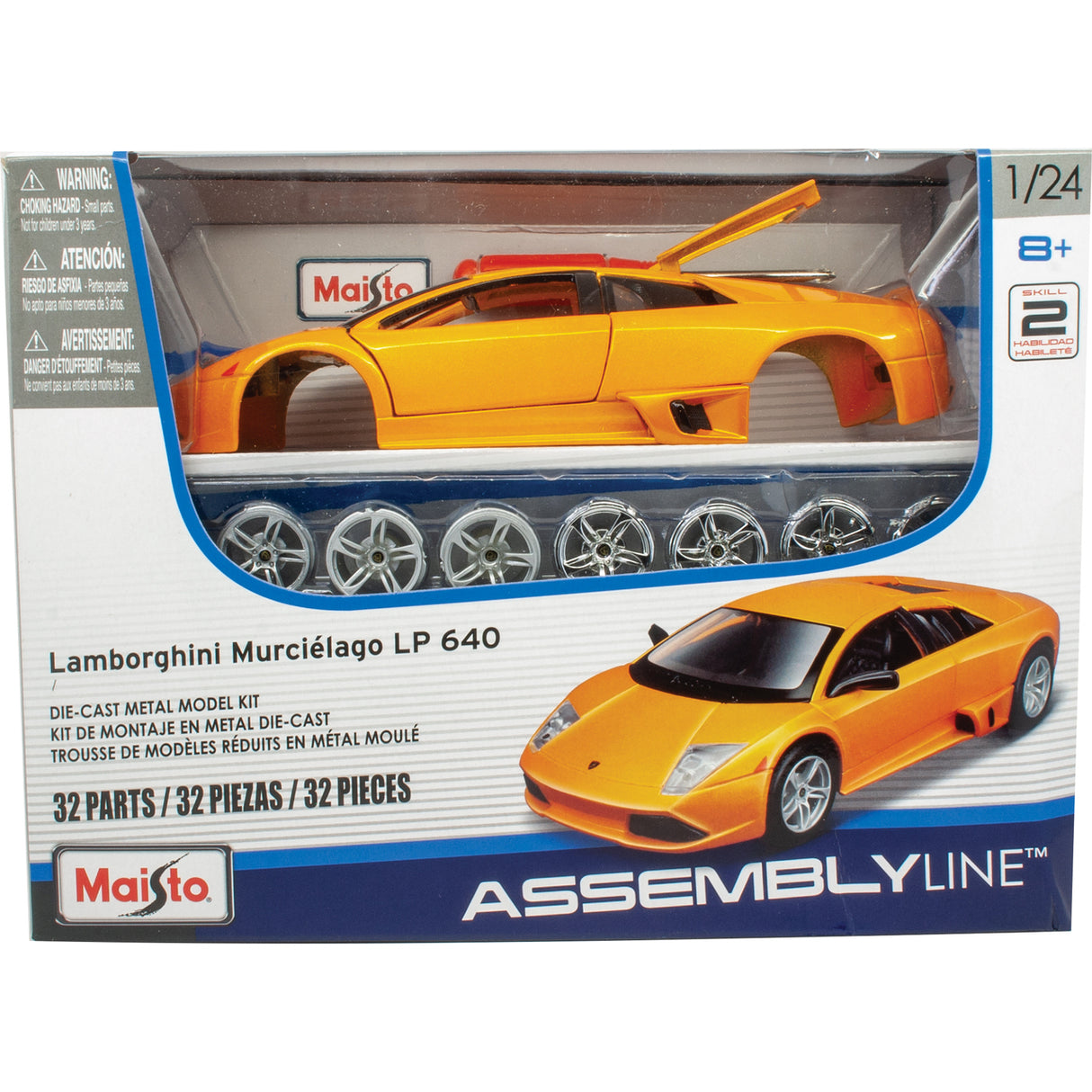 MAISTO 1:24 LAMBORGHINI MURCIELAGO LP640 KIT