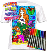 Splat Planet PYO T-Shirt: Mermaid (Size 3-4 Years)