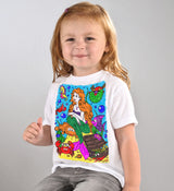 Splat Planet PYO T-Shirt: Mermaid (Size 9-11 Years)