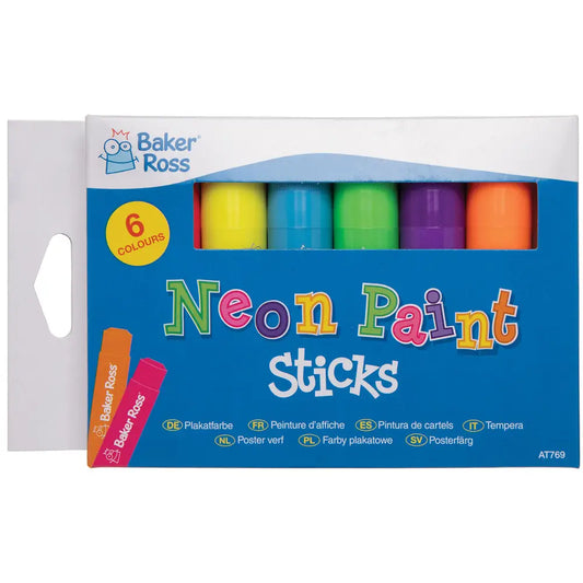 Neon Poster Paint Sticks