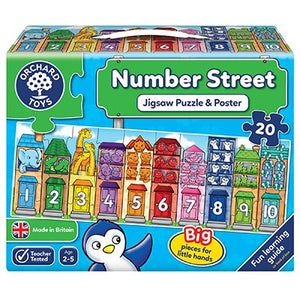 Orchard Toys Number Street Floor Puzzle