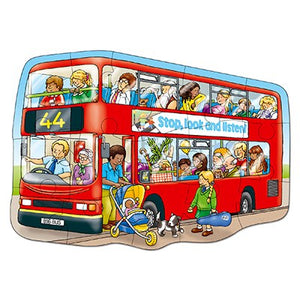 Orchard Toys Big Red Bus Floor Puzzle