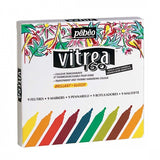 Vitrea 9 Assorted Glossy Markers Set