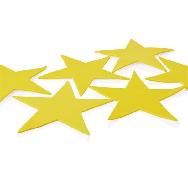 Pkt.6 Foam Stickers-Stars
