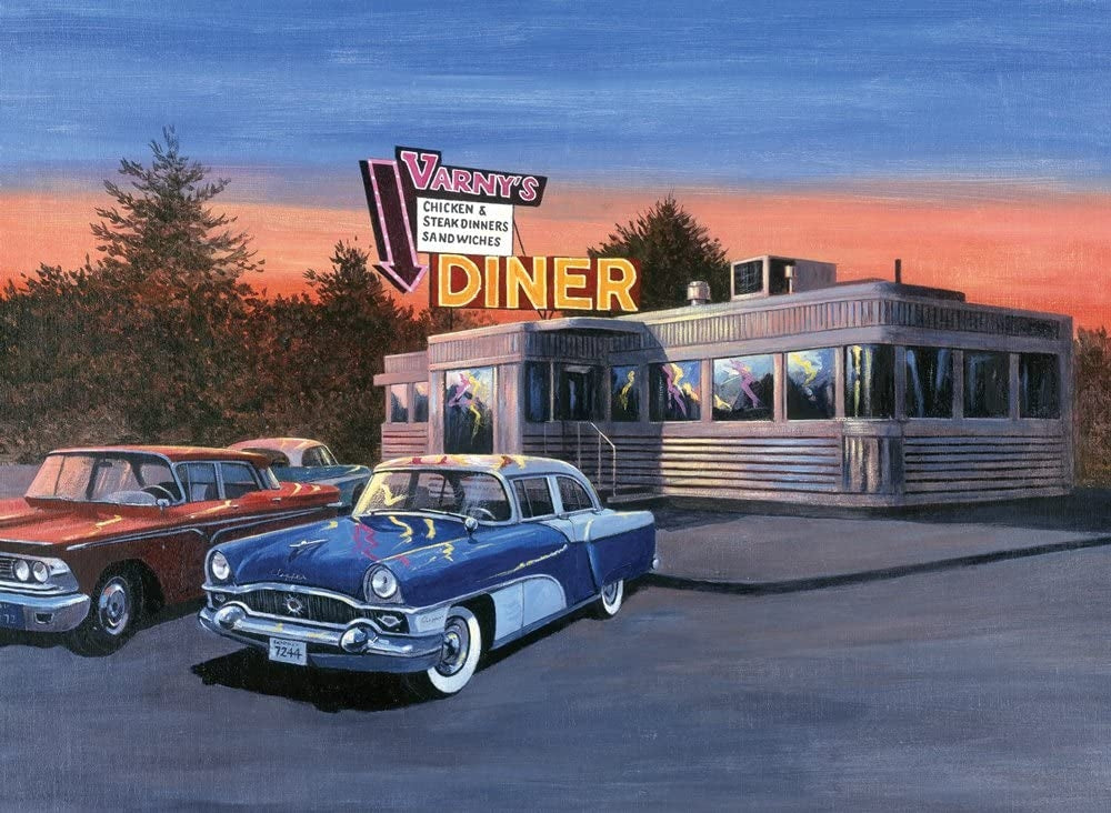 Paint By Numbers Large Kit - 50s Diner