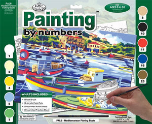 Paint By Numbers Adult Large Mediterranean