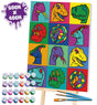 Dinosaur Pop Art Paint By Numbers