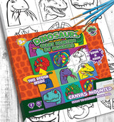 Dinosaur Pop Art Paint By Numbers