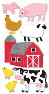 Essentials Sticker Sheet - Farm Animals