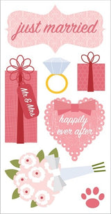 Essentials Sticker Sheet - Just Married