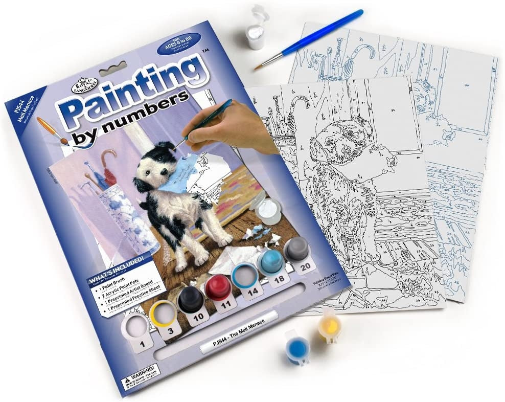 The Mail Menace Paint By Numbers