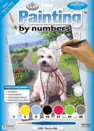 Paint By Numbers Junior Small Time For A Walk