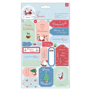 Die-cut Sentiments &amp; Toppers (32pcs) - At Home wit