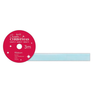 Velvet Ribbon (3m) - Pale Blue - Create Christmas