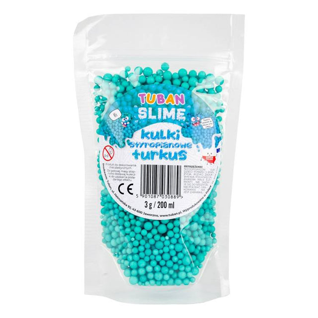Styrofoam Balls – Turquoise 200 Ml