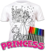 Splat Planet PYO T-Shirt: Princess (Size 3-4 Years)