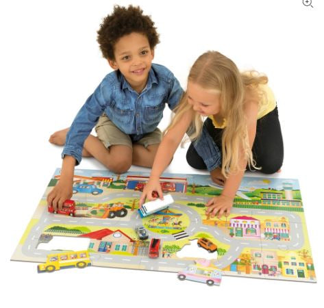 Galt Giant Floor Puzzle-Town