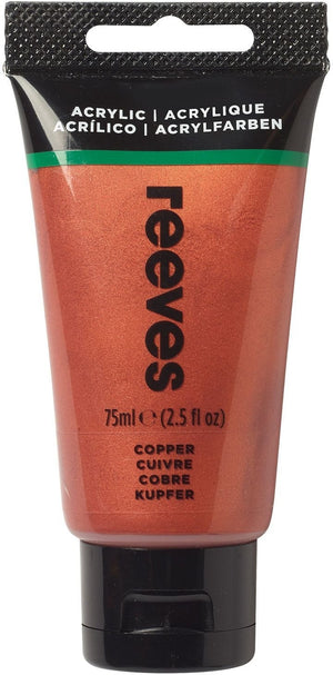 REEVES 75ML ACRYLIC-COPPER