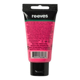 Reeves 75ml Acrylic Paint - Fluorescent Pink