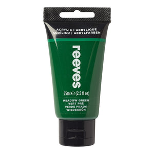 REEVES 75ML ACRYLIC - GRASS GREEN