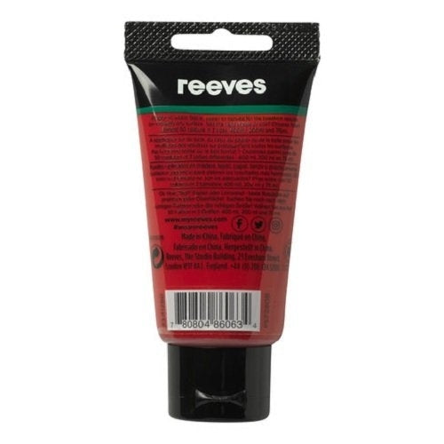 REEVES 75ML ACRYLIC ROSE MADDER