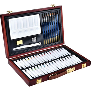 Reeves Watercolour Wooden Box Set
