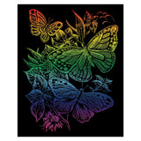 Rainbow Engraving Art Set - Butterflies