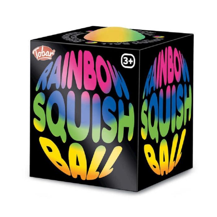Rainbow Squish Ball
