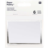 Table Cards Silver