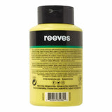 REEVES 400ML ACRYLIC- LEMON YELLOW