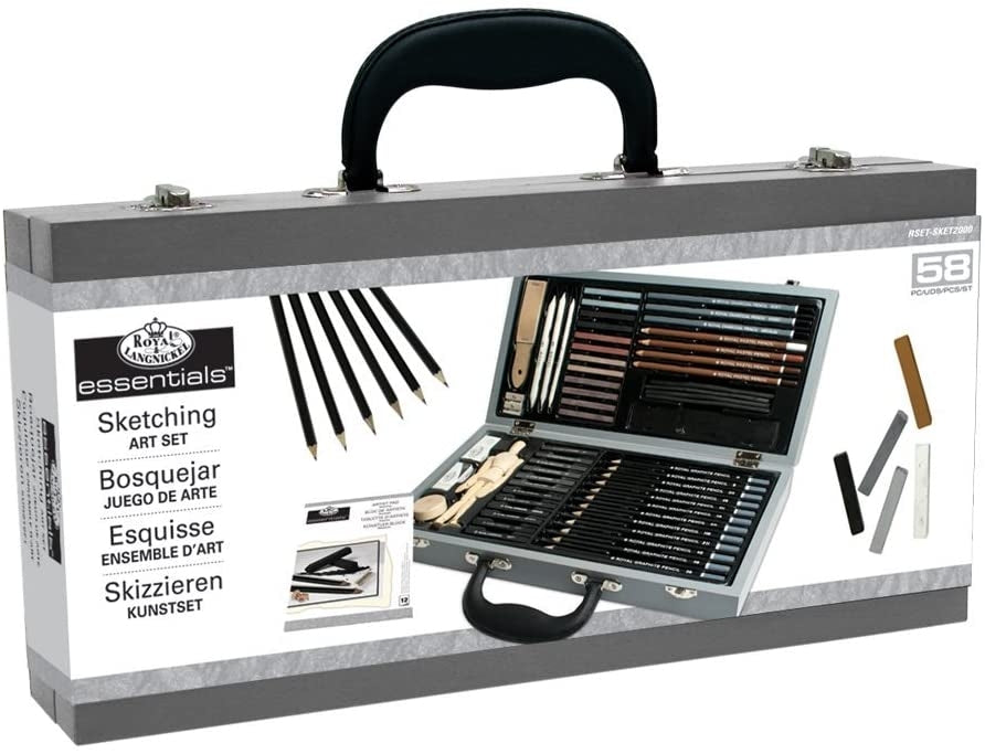Royal & Langnickel Essentials Sketch Box Set