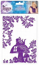 5x7 Embossing Folder - Toadstool Garden