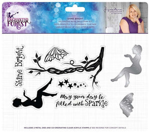 Enchanted Forest - Stamp &amp; Die - Shine Bright